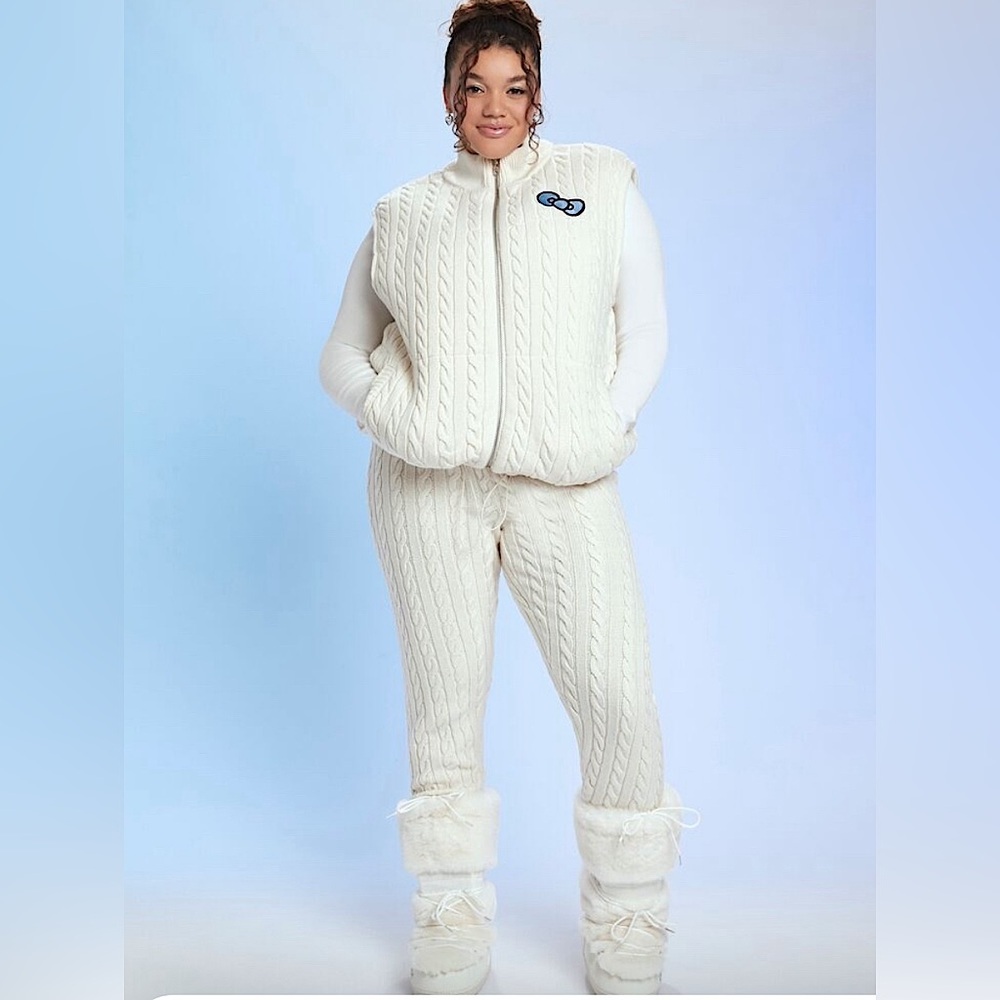 Plus Size Angel Hello Kitty Sweater Vest